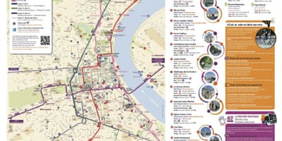 Bordeaux turistična karta pdf